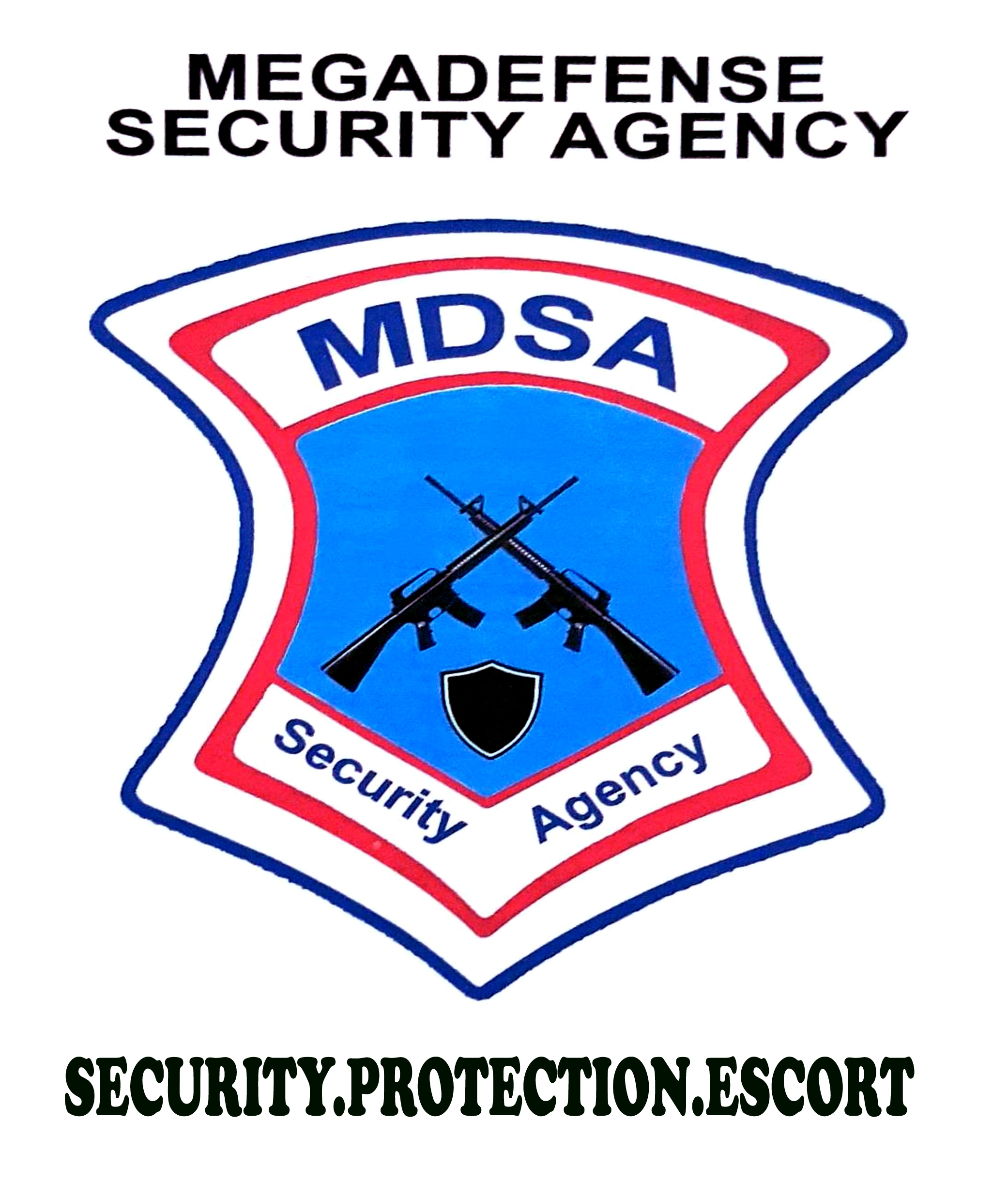MEGADEFENSE SECURITY AGENCY logo